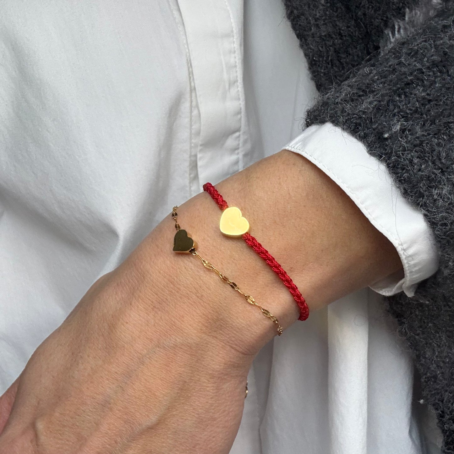 Heart dainty bracelet