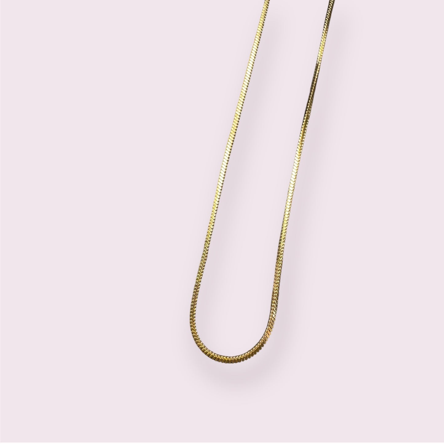 Little round snake necklace